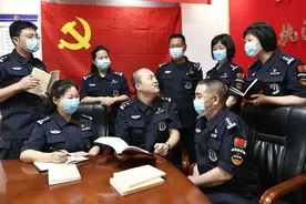 党旗照我去奋斗 | 郑州市公安局金水分局开展七一建党节系列主题活动图片