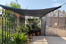 作为过来人，这5处最好挂张黑色防晒网，丑归丑，可能降温还便宜图片