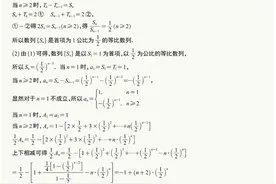 高中数学数列大题压轴题专项问题图片