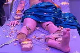 太逼真了！外国小哥做的“人体”蛋糕，欺骗30万人！网友：厉害图片