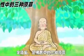 佛教中指的三大原罪，贪嗔痴.简单来说贪就是贪得无厌图片