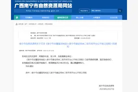 南宁市安置留用地进入南宁市建设用地二级市场平台公开转让流程图片