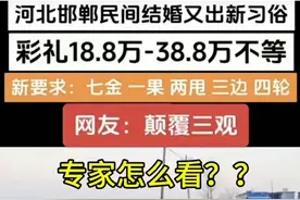 2025年彩礼新花样：七金一果两甩三边四轮！网友：打光棍吧图片