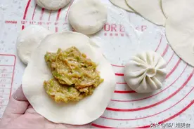 做萝卜猪肉馅包子，萝卜该怎么处理？教你一招，饱满多汁味道香图片