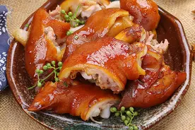 泰式柠檬猪脚，让猪脚有了新吃法，酸辣爽口不油腻，夏季好味道图片