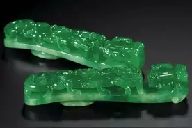 价值3426万的翡翠带钩，竟是皮带扣？来看看古代男性的穿搭有多壕图片