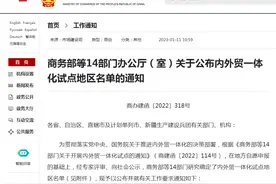 国家敲定9个内外贸一体化试点！5个省、3个市、1个自治区被点名！图片