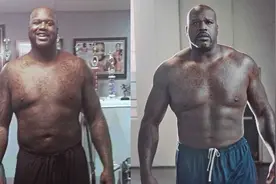 “大鲨鱼”奥尼尔，6个月减掉30公斤，15年来第一次秀出腹肌图片