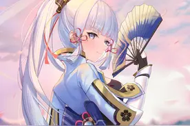 原神：神里绫华一击80万伤害？龙蜥被瞬秒后，大招也成了摆设图片