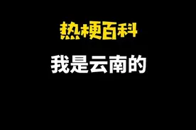 「热梗百科」“我是云南的”是什么梗？图片