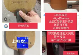 那些年，我用过的球拍——直拍篇图片