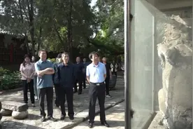 吕梁市人大常委会调研组在汾阳市调研图片