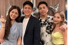 任容萱为男友庆生，男友林柏澍当众深情表白，任家萱放狠话图片