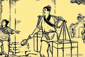 民间故事：货郎深夜回家，撞见妻子丑事，面露喜色，转身悄悄离开图片