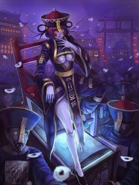 游戏和影视作品中的女僵尸，感觉被吸干也无所谓