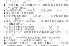 1000多份小学数学1-6年级试卷，含单元同步和期中期末考试图片