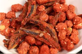 花生这样做又香又脆，用来下酒简直一流！图片