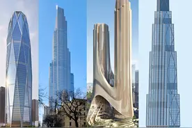 全球GDP前十强城市在建的超高建筑——纽约深圳以超级摩天楼引领图片