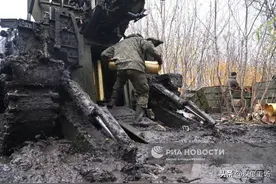 海参崴俄军第155海兵旅深陷烂泥地，遭乌军炮火点名：伤亡300多人图片