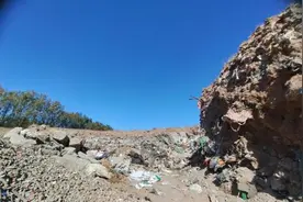 保定一地10万方渣土未如期清理 回应：年底整改完图片