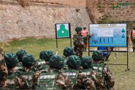 新型报靶系统助力！直击首长机关实弹射击训练现场图片