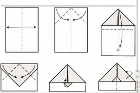 10种折纸飞机的方法，教孩子学折飞机图片