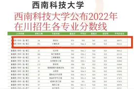 理科610分，录取到西南科技大学是误报还是另有原因？图片