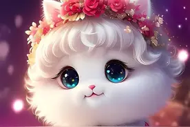 AI绘画之——可爱的小猫猫图片