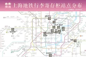 收藏！上海地铁行李寄存柜点位一览图片