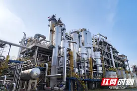 巴陵石化己内酰胺搬迁项目己内酰胺装置全系统水联运成功图片