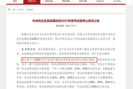 2025年国考笔试成绩、分数线公布，后续招考环节注意→图片