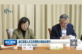 徐汇区委人才工作领导小组会议举行视频封面