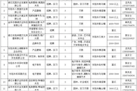 “职”等你来！东阳推出12个站点，招42人图片