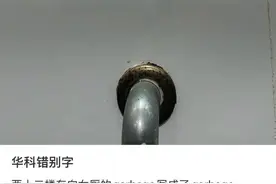 武汉一高校厕所标识将“garbage”误写成“garbege”，后勤处：已全部清除图片