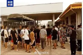 缅甸遣返200名电诈园区的中国人图片