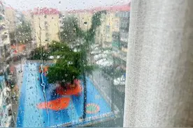 雨中即景｜烟台中小学生习作园地图片