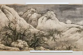 西山晴雪映朝晖图片