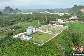 中国首个大容量钠离子电池储能电站在广西南宁投运图片