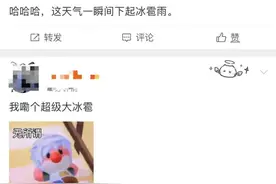 今天昆明既下冰雹又下雪！接下来……图片