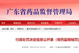 生产不符标准的视力筛查仪，广州一医疗器械公司被罚 8.25万图片