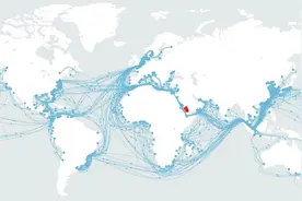 航运巨头马士基：为避开红海，每个从中国运到欧洲的集装箱或多收1200美元图片