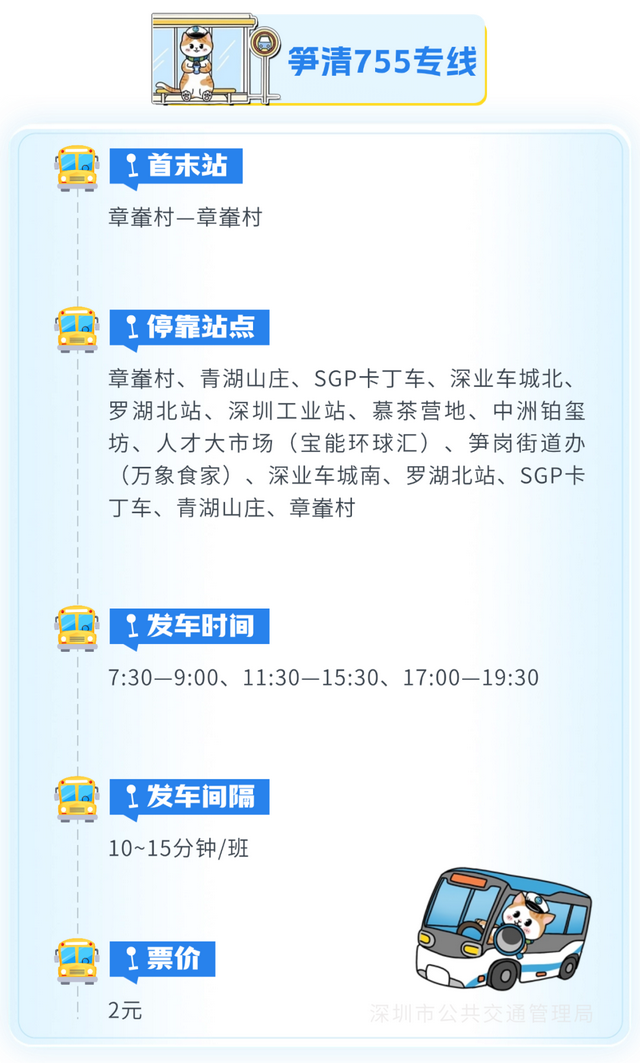新增一条商圈、地铁接驳线路！