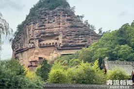 【甘快看】千年石窟 匠心传承丨麦积山石窟：感受千年时光中的佛性之美图片