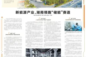 锚定现代化 改革再深化丨新能源产业，湖南领跑“储能”赛道图片