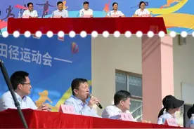 奔跑吧，少年！惠民县晨光实验学校举行第八届春季运动会图片