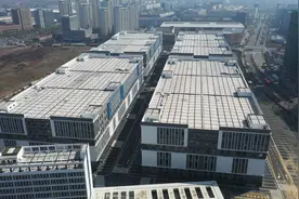 义乌跨境电商物流园通过竣工验收图片