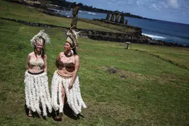 （外代一线）走近智利复活节岛图片