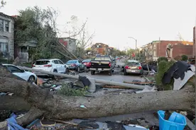 美国多州遭遇龙卷风，至少23人死亡！图片