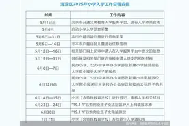 北京2025年义务教育入学政策｜海淀区将继续坚持免试就近原则图片