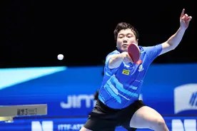 乒乓球亚洲杯：梁靖崑胜松岛辉空图片